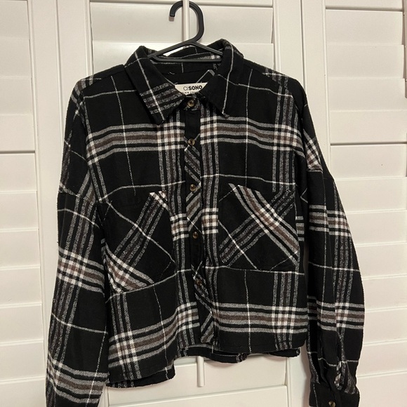 Cisono plaid button up - Picture 1 of 4
